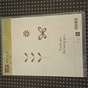 Stampin Up Bold Blossom Rubber Stamp